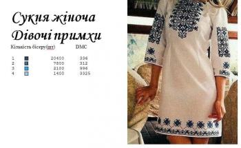 Заготовка плаття