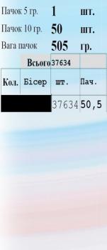 Заготовка  блузки
