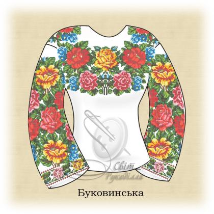 Заготовка для блузки СЖ Буковинська + спинка Стібок