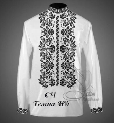 Заготовка для сорочки СЧ Темна ніч Стібок