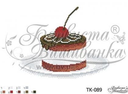 Ніжне тістечко ТК-089 Барвиста вишиванка