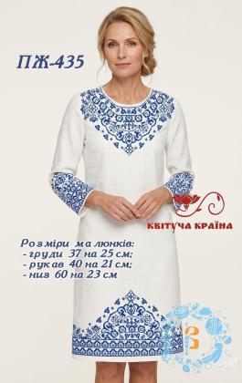 Заготовка  для плаття ПЖ-435 Квітуча країна