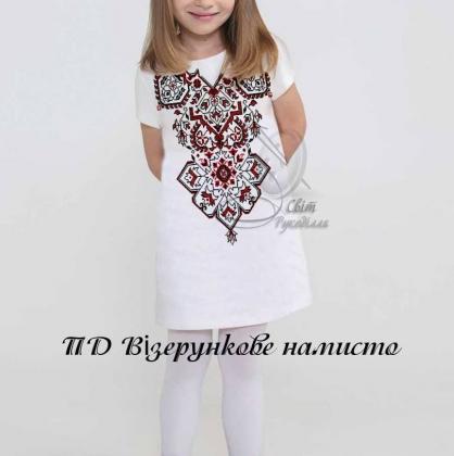 Заготовка плаття ПД Візерункове намисто Стібок