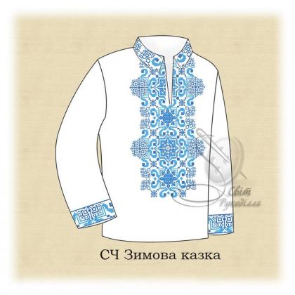 Заготовка для сорочки  СЧ Зимова казка Стібок